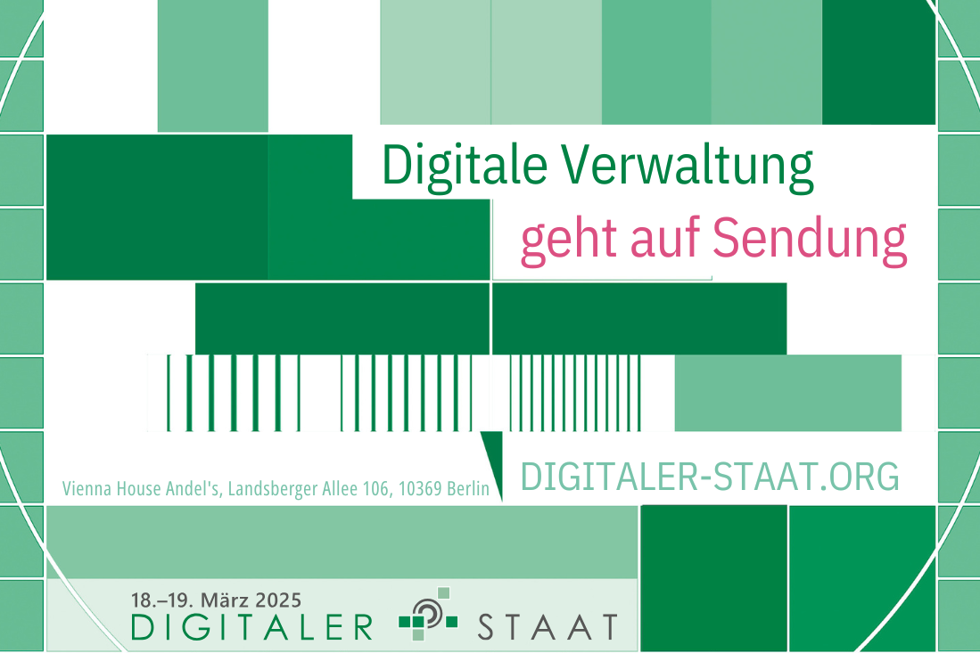 Auf Sendung beim „Digitalen Staat“ in Berlin